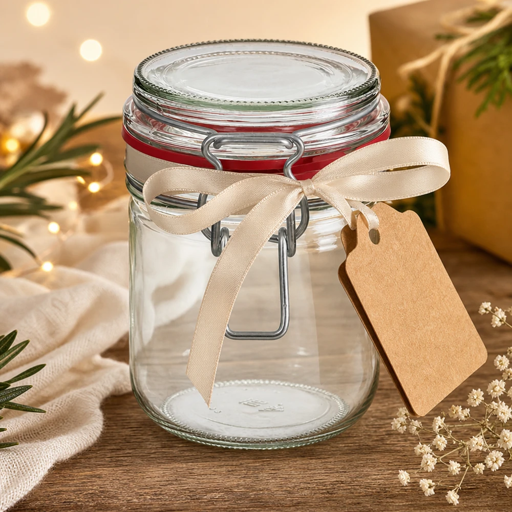 400ml Vorratsglas mit Bügelverschluss für gewerbliche Lagerung und professionelle Verwendung bei Pacadura