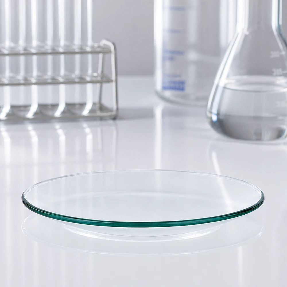Uhrglasschale 90mm Durchmesser aus Borosilikatglas für Laboranwendungen und professionellen Gebrauch