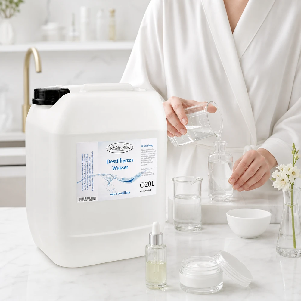 Destilliertes Wasser 20L Doktor-Klaus 20L destilliertes Wasser Doktor-Klaus im Kanister für professionelle Anwendung in Labor und Gewerbe bei Pacadura