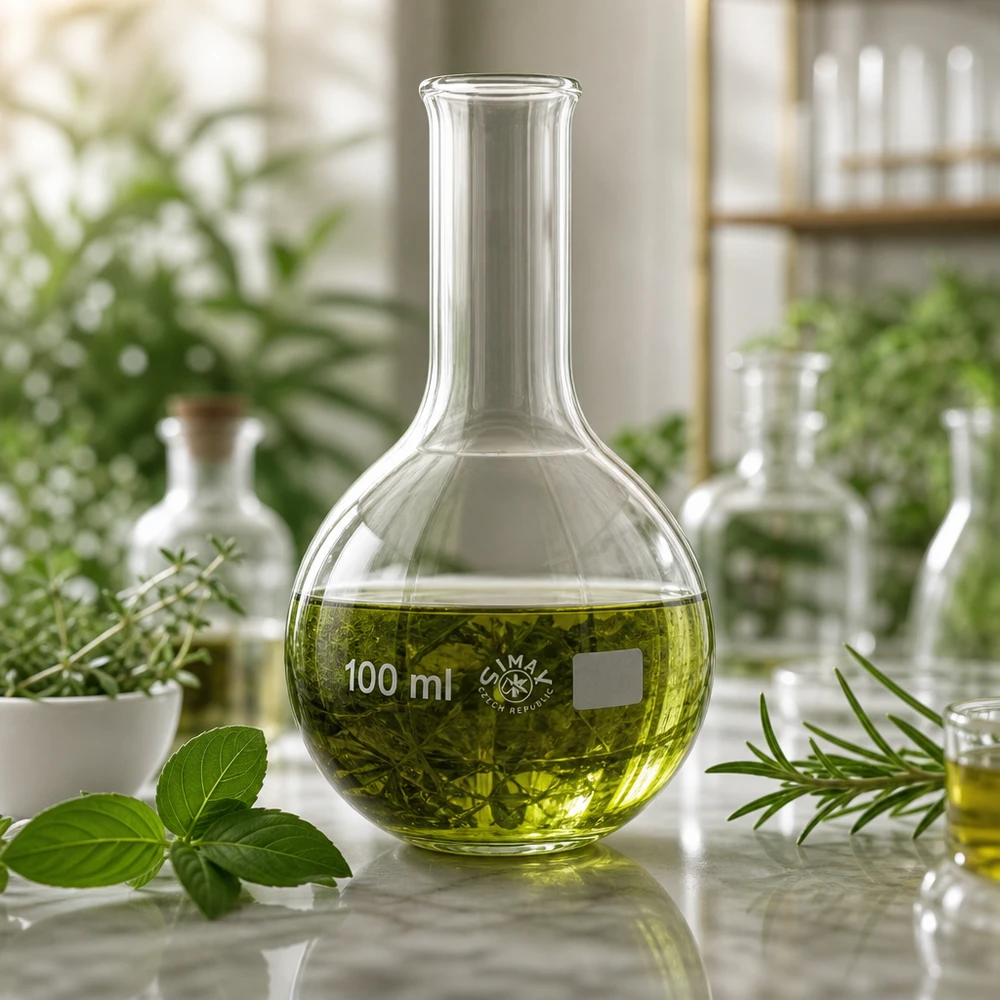 Stehkolben 100ml Enghals aus Borosilikatglas für professionelle Laboranwendungen bei Pacadura.de