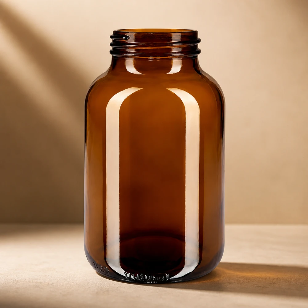 1000ml Weithalsflasche Braunglas 1000ml Braunglas Weithalsflasche für professionelle Anwendung im Fachhandel bei Pacadura.de