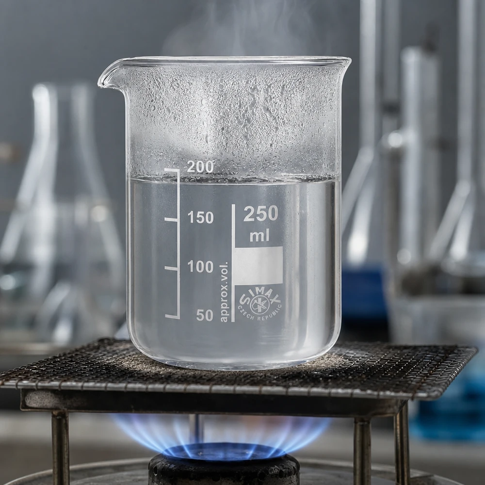 Becherglas 250ml Borosilikatglas, niedrige Form Becherglas 250ml aus Borosilikatglas niedrige Form für professionelle Laboranwendungen bei Pacadura.de
