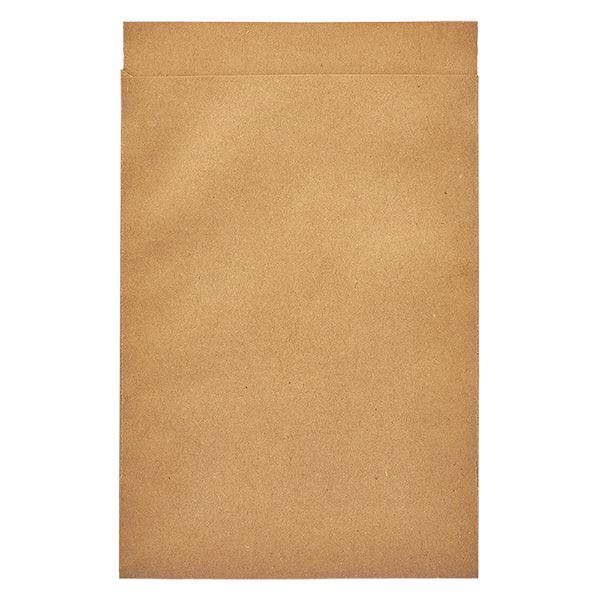 Flachbeutel braun (100er Pack) 95x132mm/50 g/m² Flachbeutel braun (100er Pack) 95x132mm/50 g/m²