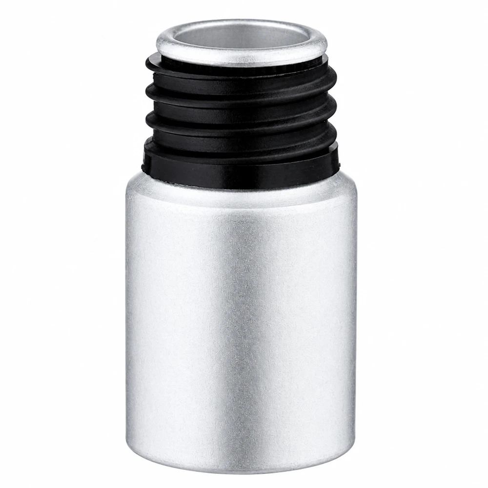 10ml gebeizte Aluflasche 10ml gebeizte Aluminiumflasche mit Schraubverschluss für professionelle Anwendung in Industrie und Gewerbe