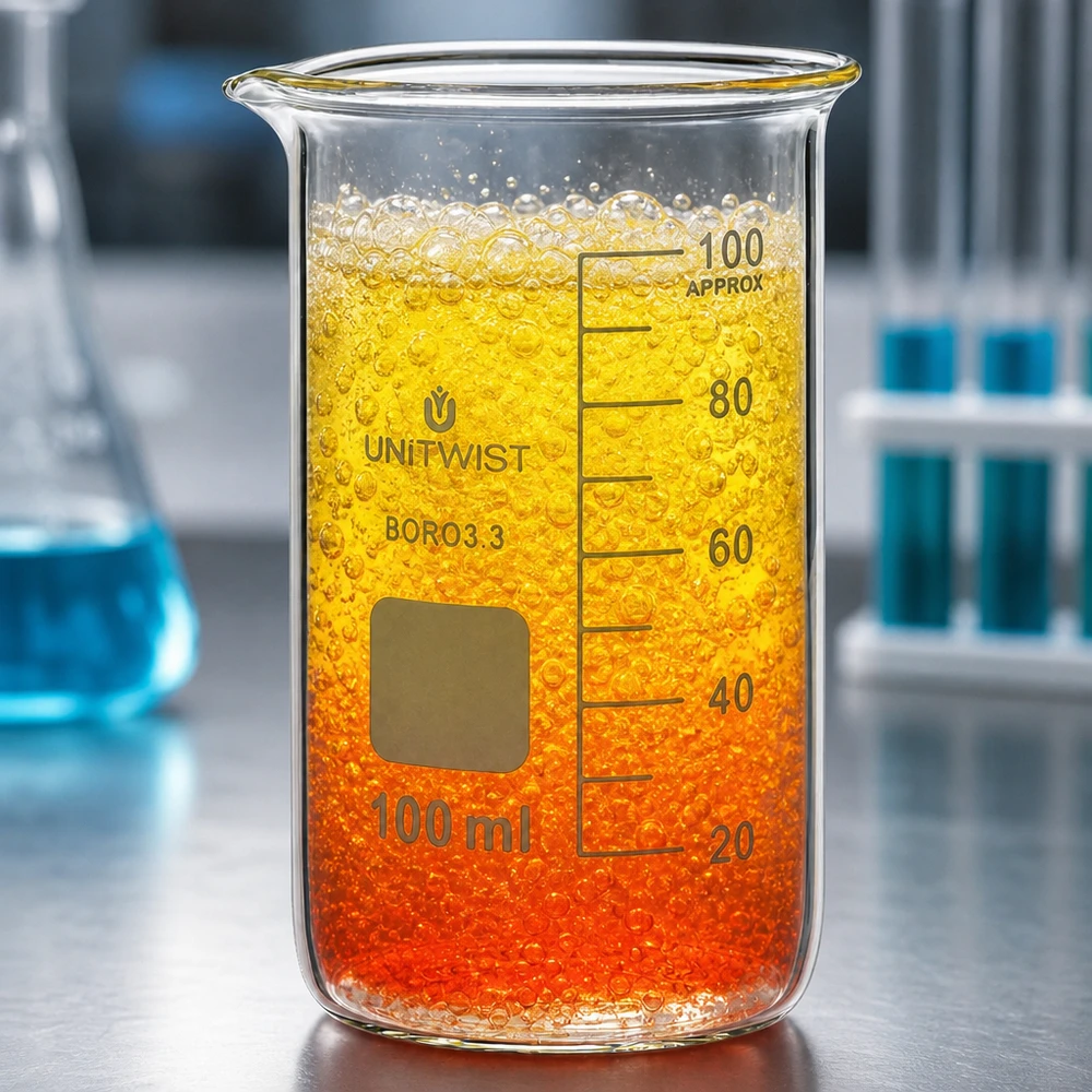 Becherglas 100ml Borosilikat, hohe Form UNiTWIST Becherglas 100ml Borosilikat hohe Form UNITWIST für professionellen Laboreinsatz im Fachhandel