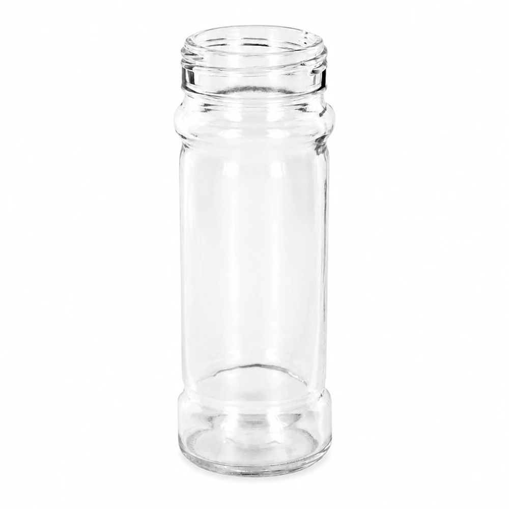 Salz/-Gewürzglas Mary 100ml, Gewinde 41mm Klarglas Gewürzglas Mary 100ml Klarglas 41mm Gewinde Salzstreuer Leerglas Gastro Großhandel Pacadura