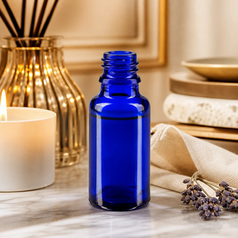 Tropfflasche 20ml DIN 18 BLAUGLAS 20ml blaue Apothekenflasche ApoGlas für professionelle Anwendung im Fachhandel bei Pacadura.de