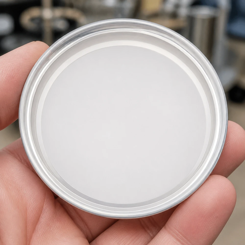 63mm BasicSeal Deckel weiss (TO63) UNiTWIST 63mm BasicSeal Twist-Off Deckel TO63 weiß aus Metall für Gläser professioneller Einsatz im Lebensmittelbereich