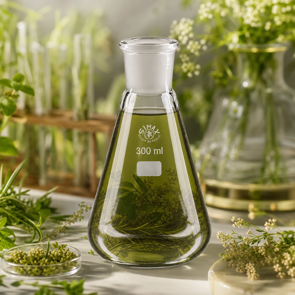 Erlenmeyerkolben 300ml mit Normschliff (29/32) Erlenmeyerkolben 300ml Borosilikatglas NS 29/32 für Labor und Industrie bei Pacadura Fachhandel