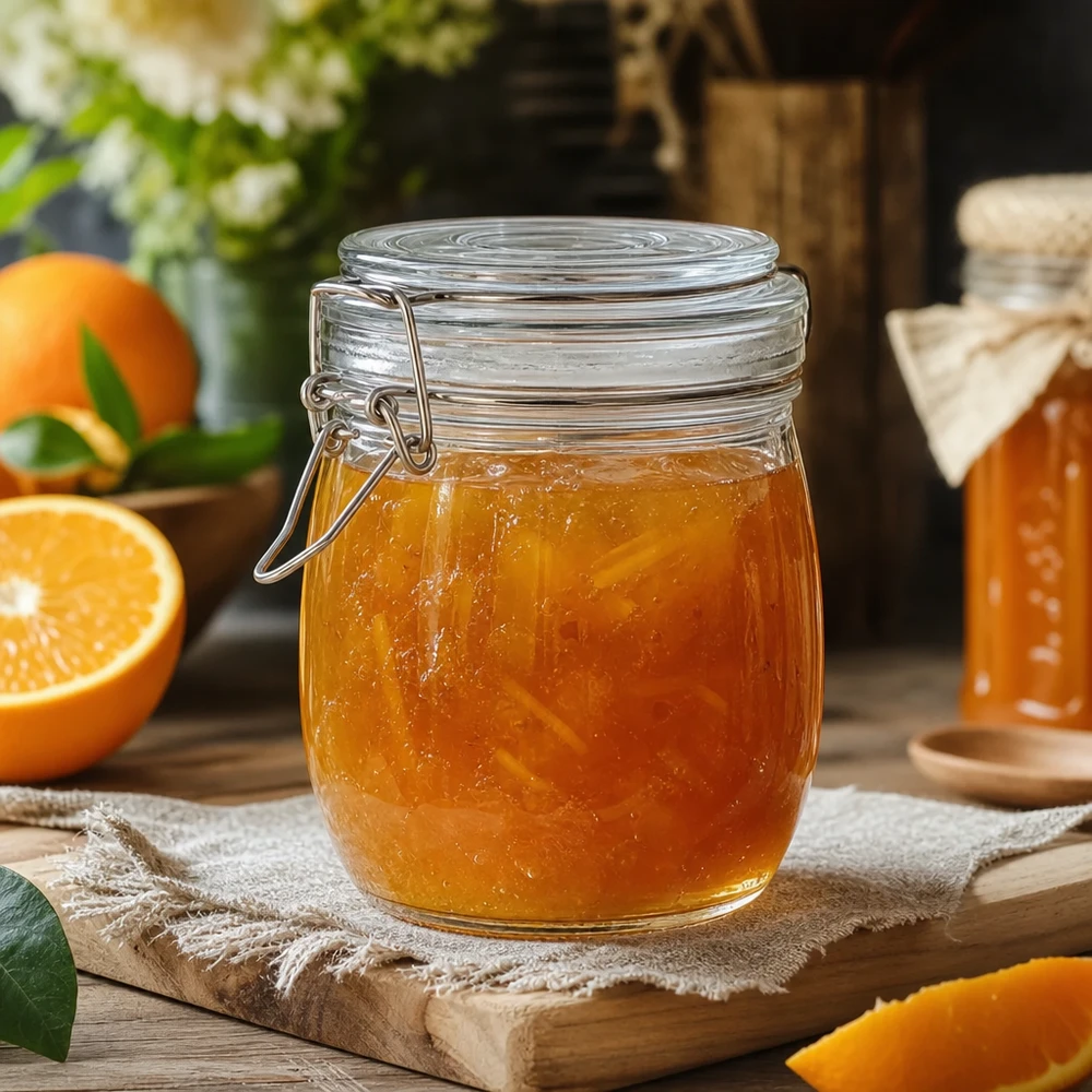 750ml Vorratsglas mit Bügelverschluss für gewerbliche Lebensmittellagerung - hochwertiges Glas für Profis