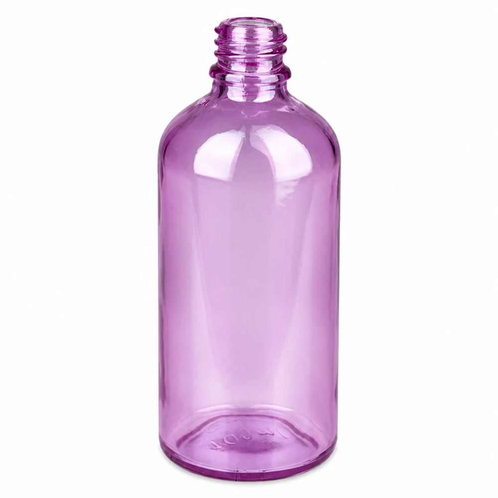 100ml Apothekerflasche violett Glas UT18/100 UNiTWIST Gewinde für professionelle pharmazeutische Anwendungen