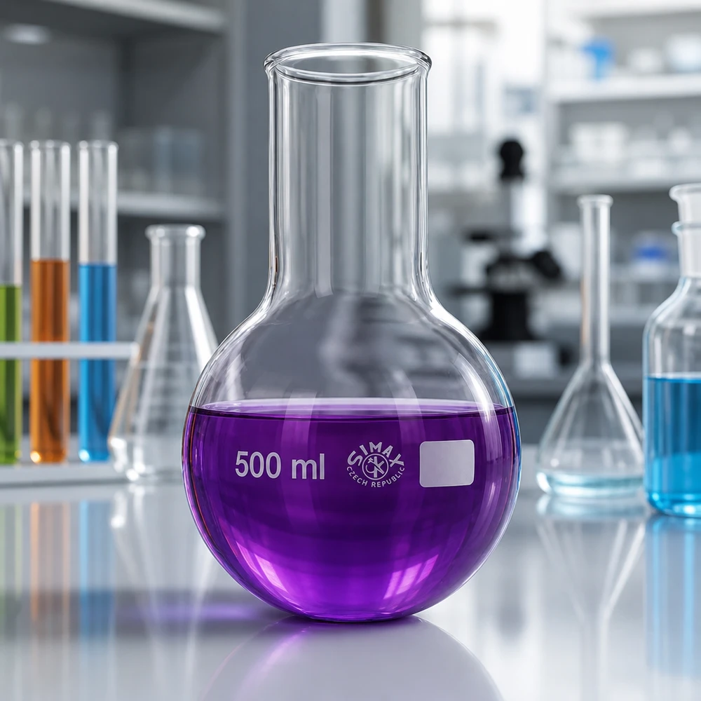 Rundkolben 500ml Weithals Rundkolben 500ml Weithals aus Borosilikatglas für professionelle Laboranwendungen bei Pacadura.de