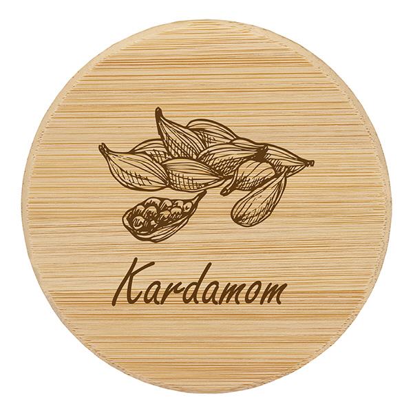 Holzdeckel "Kardamom" für WECK RR60