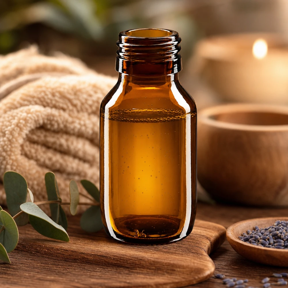 50ml Medizinflasche braun, ohne Verschluss PP28 ApoGlas 50ml Medizinflasche braun aus Glas PP28 Gewinde für pharmazeutische und gewerbliche Anwendungen ohne Verschluss