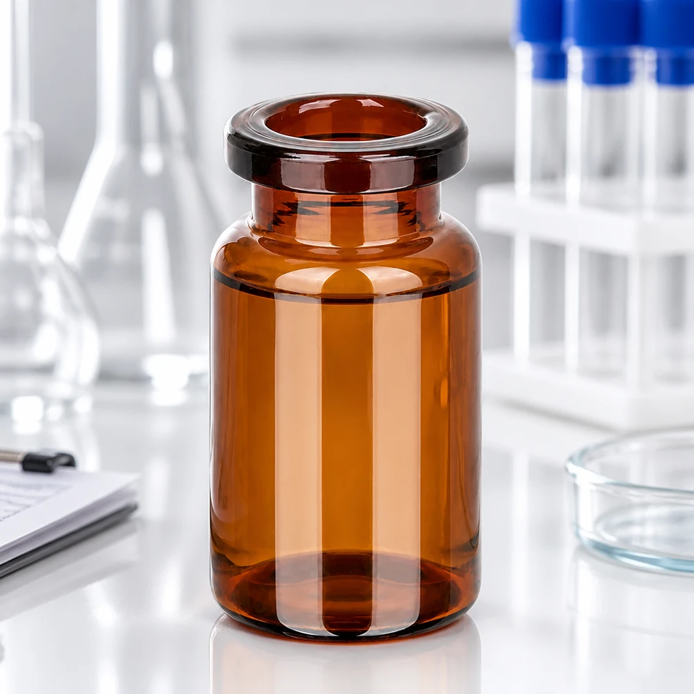 Injektionsflasche 5ml Braunglas für pharmazeutischen Einsatz lichtgeschützt steril geeignet Pacadura
