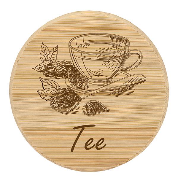 Holzdeckel "Tee" für WECK RR100 Holzdeckel "Tee" für WECK RR100