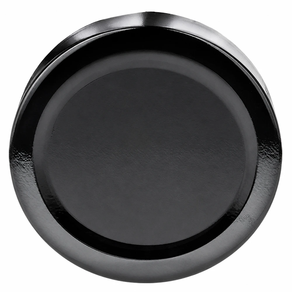 58mm BasicSeal Deckel schwarz (TO58deep) UNiTWIST 58mm BasicSeal Schraubdeckel TO58deep schwarz Metalldeckel für Einmachgläser Verschluss gewerblich UNiTWIST