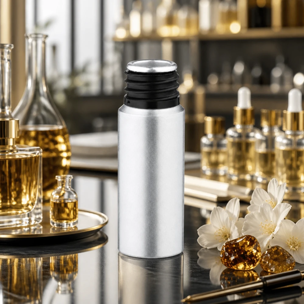 20ml gebeizte Aluminiumflasche für professionelle Kosmetikverpackung im gewerblichen Einsatz bei Pacadura