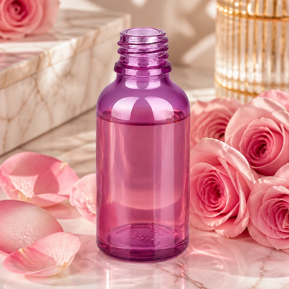 30ml Apothekenflasche PurpleLine UT18/30 UNiTWIST 30ml Apothekerflasche violett PurpleLine UT18/30 UNiTWIST Glas für professionelle Anwendung Kosmetik Pharmazie