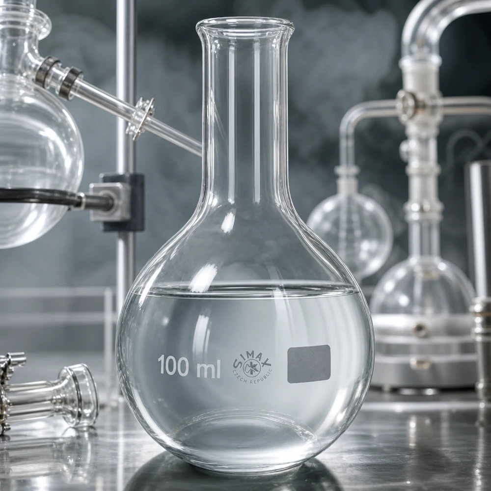 Stehkolben 100ml Enghals Stehkolben 100ml Enghals Borosilikatglas für Labor und professionelle Anwendungen bei Pacadura.de