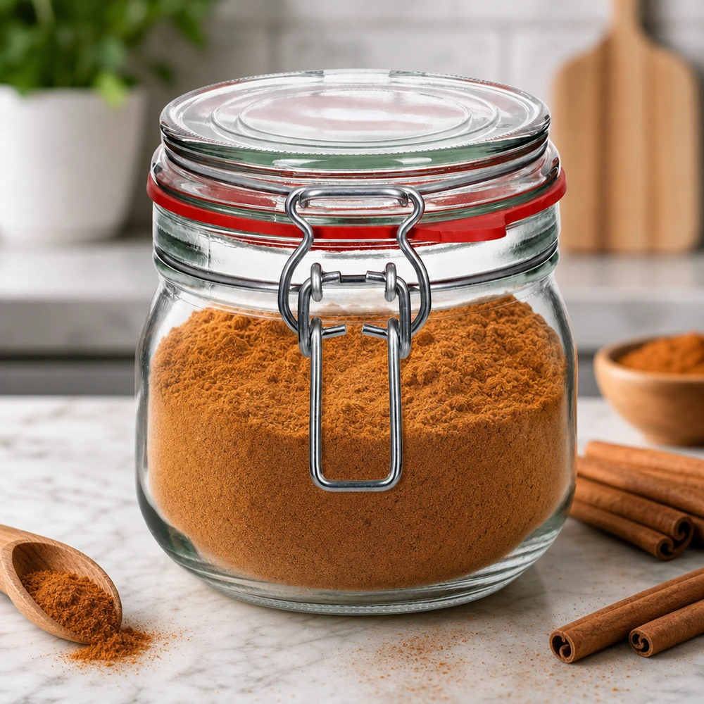 634ml Vorratsglas Typ G mit Bügelverschluss UN.. 634ml Vorratsglas mit Bügelverschluss für gewerbliche Lagerung von Gewürzen und Lebensmitteln bei Pacadura