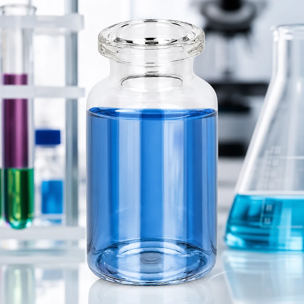 Injektionsflasche Klarglas 10ml für pharmazeutischen und gewerblichen Einsatz bei Pacadura.de