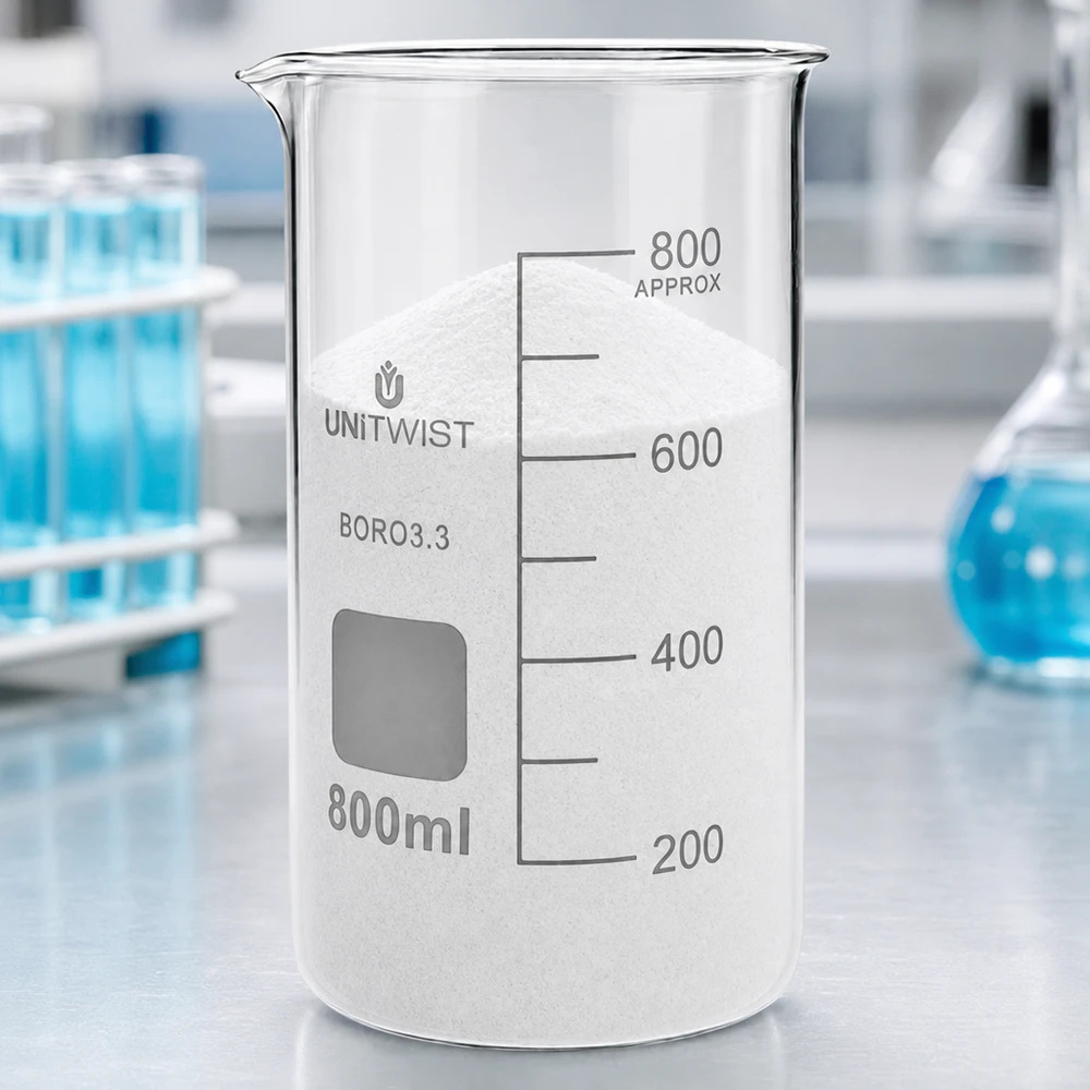 Becherglas 800ml Borosilikat 3.3 hohe Form UNITWIST für professionellen Laboreinsatz im Fachhandel