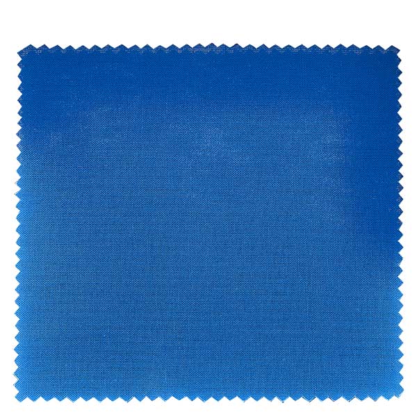 Stoff Schmuckdeckchen blau 15cm eckig