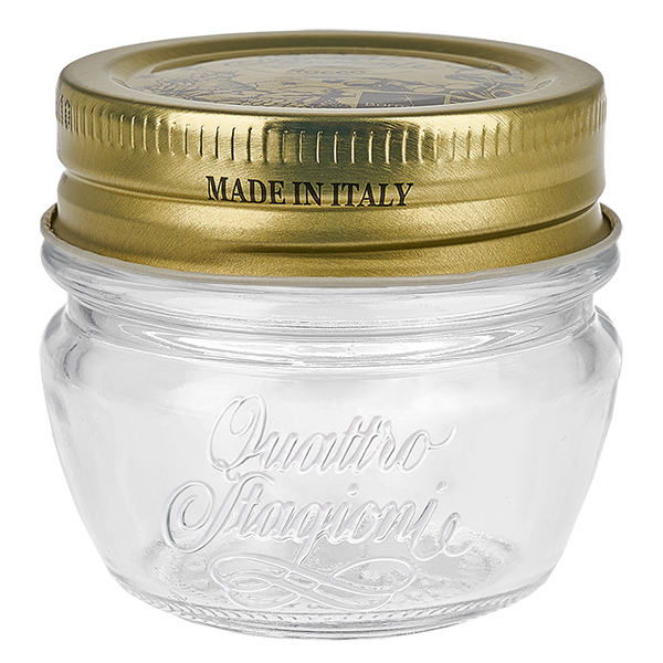 40ml Miniglas "Quattro Stagioni" mit Deckel 40ml Miniglas "Quattro Stagioni" mit Deckel