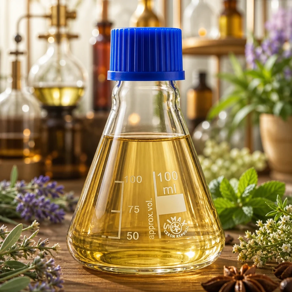 Erlenmeyerkolben 100ml mit Schraubkappe Erlenmeyerkolben 100ml Glas mit blauer Schraubkappe für professionelle Laboranwendungen Pacadura Fachhandel