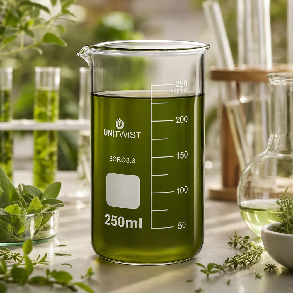 Becherglas 250ml Borosilikat hohe Form UNITWIST für professionellen Laboreinsatz im Fachhandel
