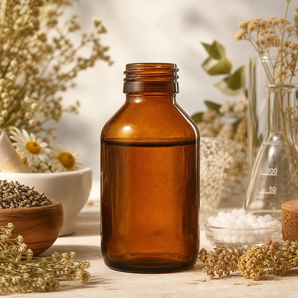 100ml Medizinflasche braun ApoGlas ohne Verschluss PP28 für pharmazeutische und gewerbliche Anwendungen
