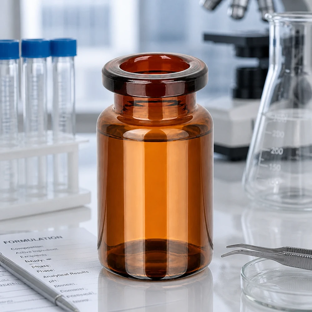 Injektionsflasche Braunglas 5ml Injektionsflasche Braunglas 5ml für pharmazeutischen Einsatz im Fachhandel bei Pacadura.de