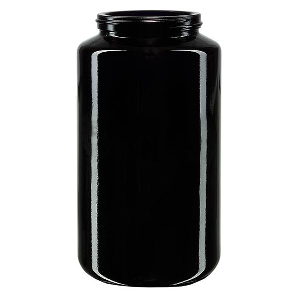 Weithalsdose Violettglas 500ml, ohne Deckel Weithalsdose Violettglas 500ml, ohne Deckel