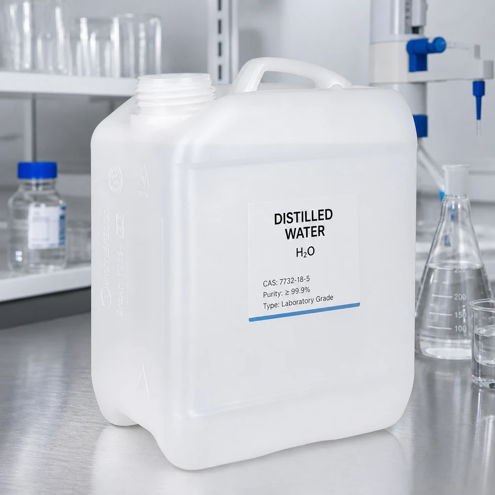 Kanister 2.5 Liter ohne Verschluss Weißer HDPE-Kanister 2,5 Liter ohne Verschluss für Labor und Gewerbe bei Pacadura