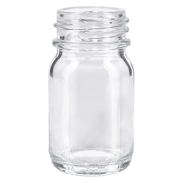 30ml Weithalsflasche Klarglas