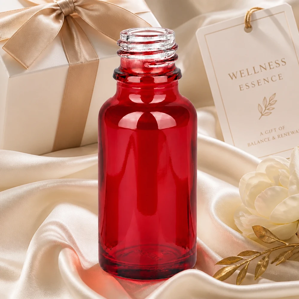 20ml Apothekenflasche RedLine UT18/20 UNiTWIST aus Glas für professionelle Anwendung in Kosmetik und Pharmazie
