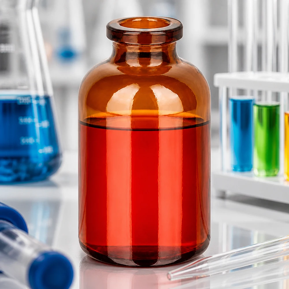 Injektionsflasche Braunglas 30ml für pharmazeutischen und gewerblichen Einsatz im Fachhandel
