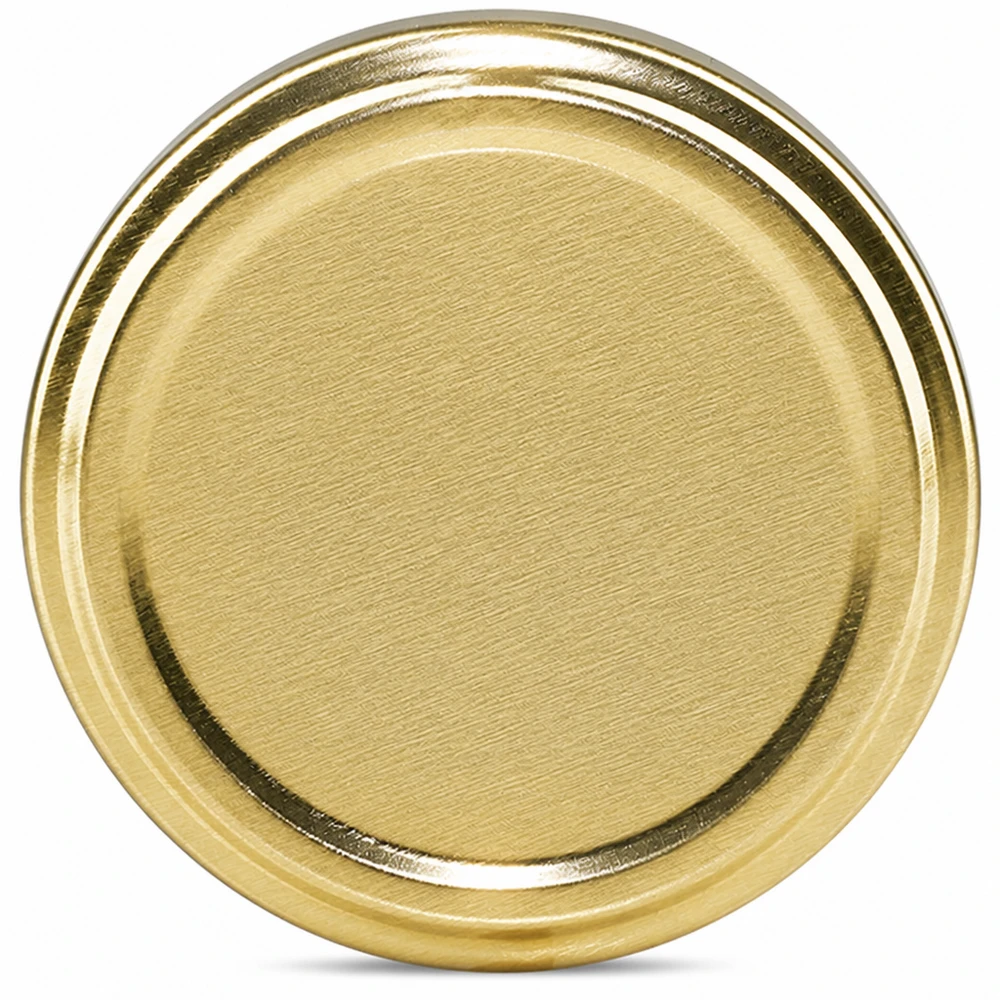 UNiTWIST TO43 gold, BioSeal, BPA-NI, unitemp UNiTWIST TO43 Twist-Off-Deckel gold BioSeal BPA-NI unitemp Metalldeckel Gewerbebedarf Pacadura