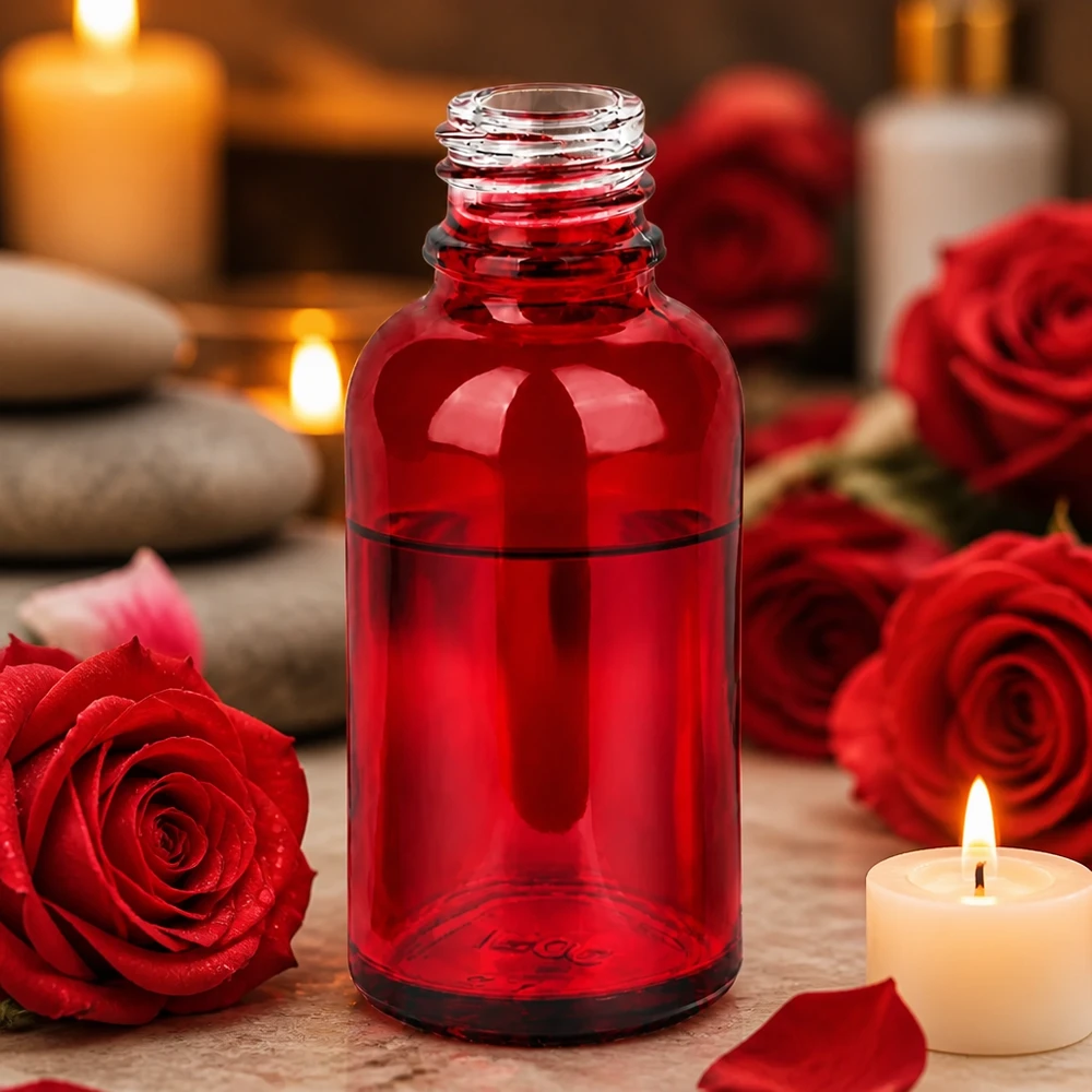 30ml Apothekenflasche RedLine UT18/30 UNiTWIST 30ml Apothekerflasche RedLine UT18/30 UNiTWIST Glas rot für professionelle Anwendung Gewerbetreibende