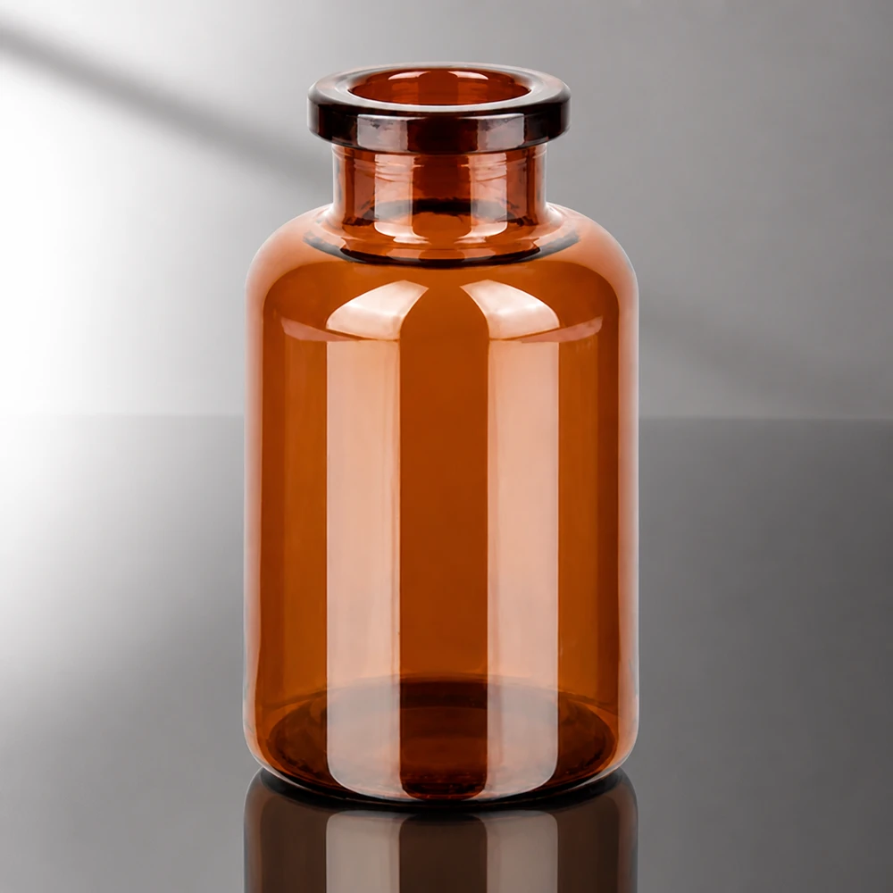 Injektionsflasche Braunglas 20ml für pharmazeutischen und gewerblichen Einsatz bei Pacadura.de