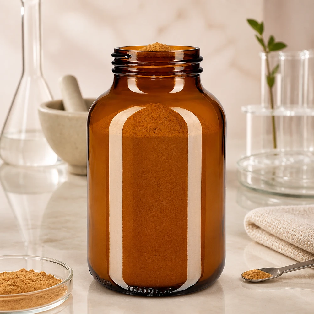1000ml Weithalsflasche Braunglas 1000ml Weithalsflasche aus Braunglas für professionelle Lagerung von Pulvern und Substanzen im Gewerbeeinsatz