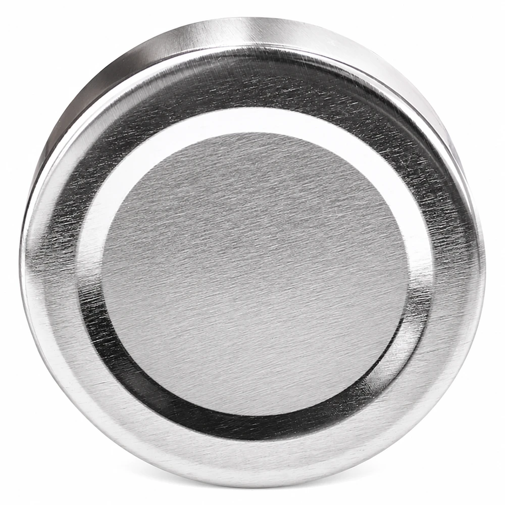 58mm BasicSeal Schraubdeckel TO58deep silber Weißblech Einmachdeckel für gewerbliche Abfüllung Großhandel