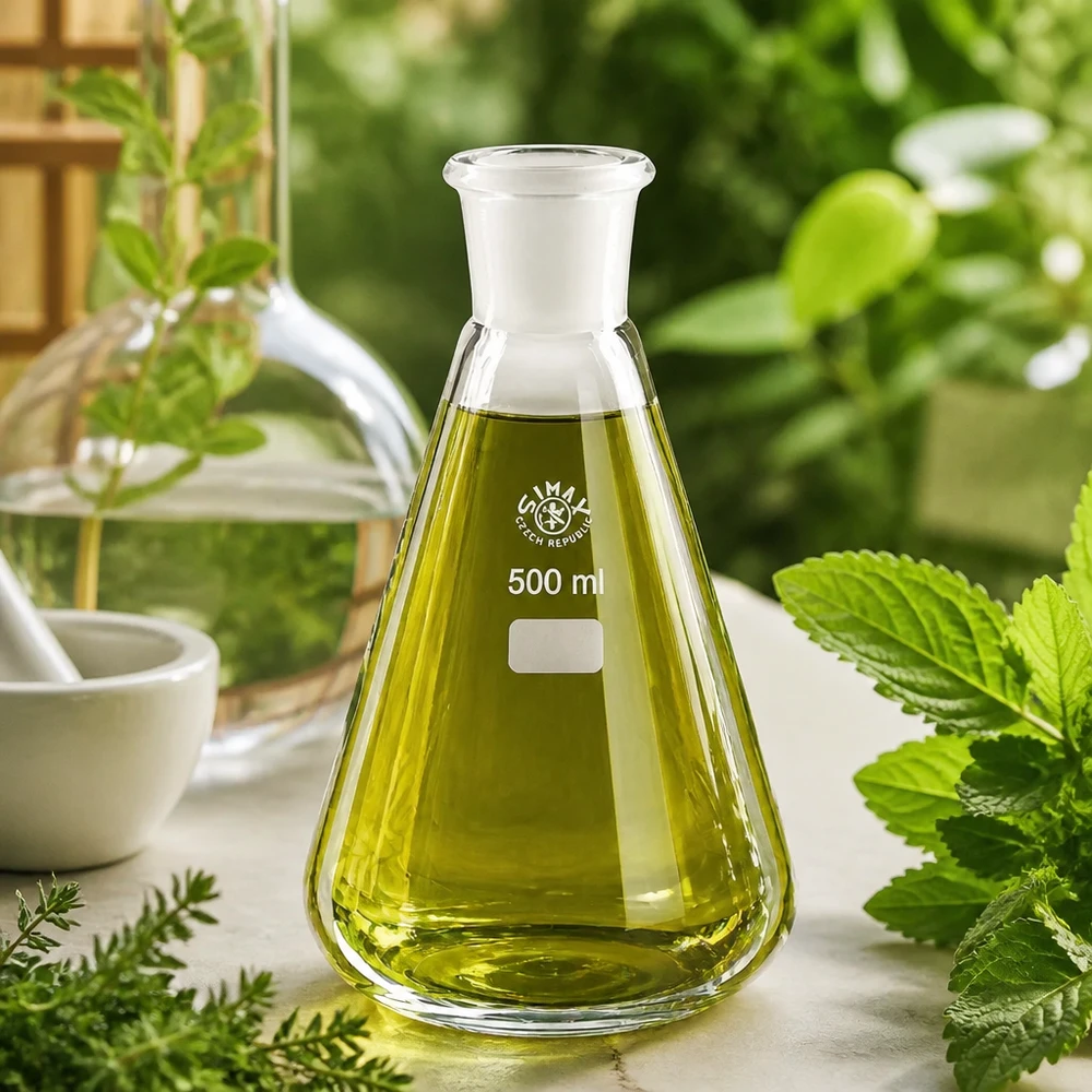 Erlenmeyerkolben 500ml Borosilikatglas mit Normschliff NS 29/32 für professionelle Laboranwendungen
