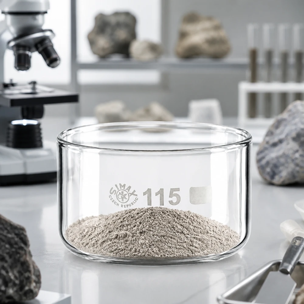Kristallisierschale 500ml aus Borosilikatglas ø115mm ohne Ausguss für Labor und Gewerbe SIMAX
