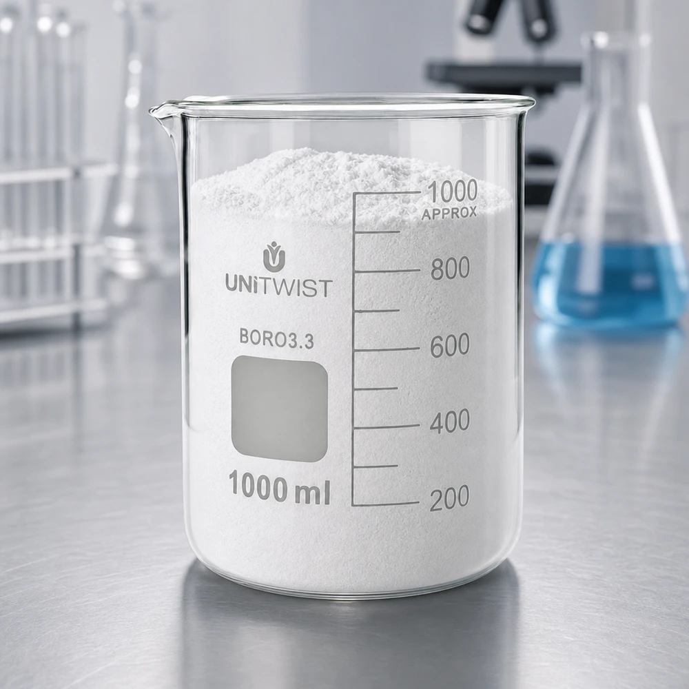 Becherglas 1000ml Borosilikat niedrige Form UNiTWIST für professionellen Laboreinsatz
