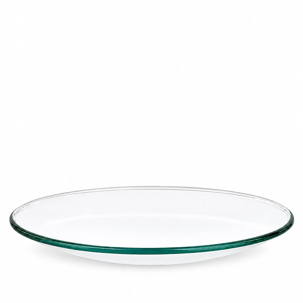 Uhrglasschale 60 mm Durchmesser aus Borosilikatglas für Labor und Gewerbe flache transparente Glasschale