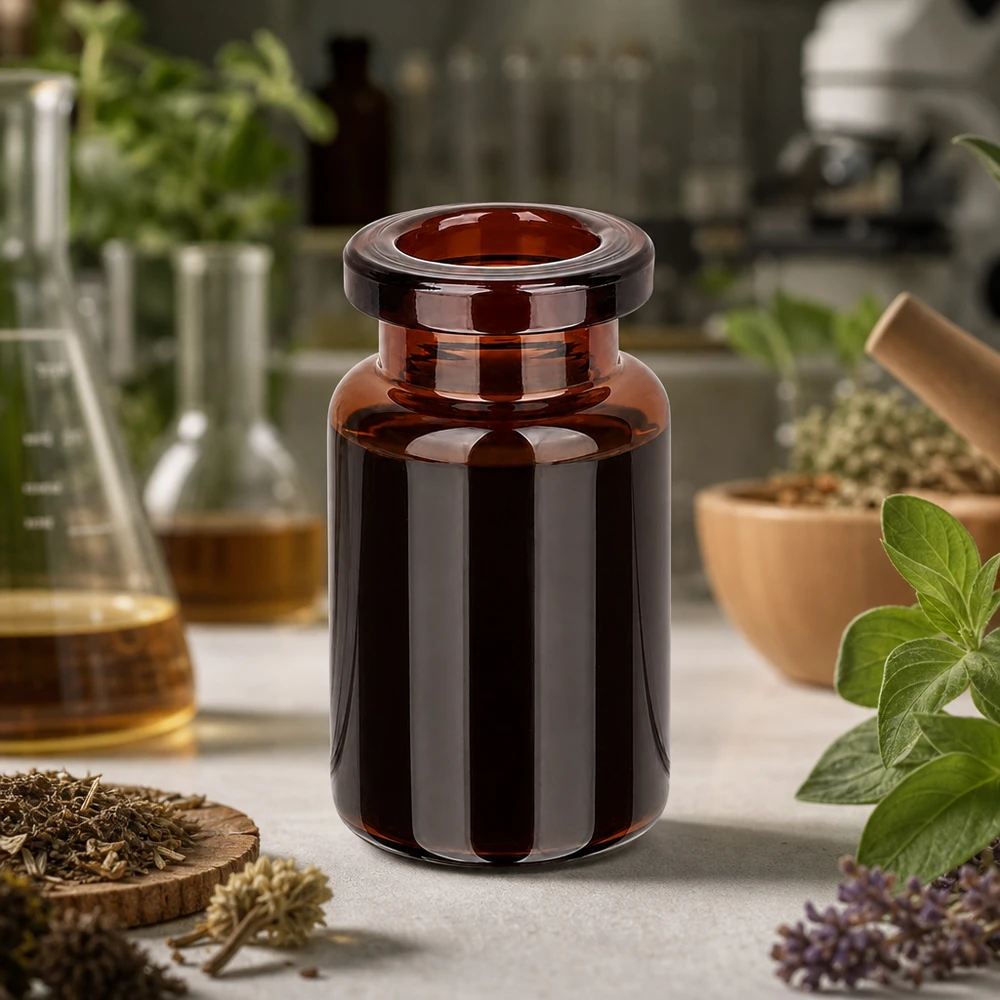 Injektionsflasche Braunglas 5ml für pharmazeutische und laborchemische Anwendungen im Fachhandel