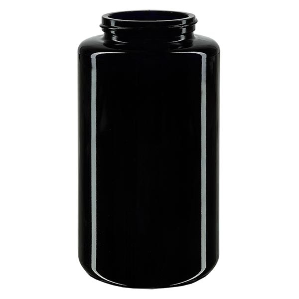 Weithalsdose Violettglas 300ml, ohne Deckel Weithalsdose Violettglas 300ml, ohne Deckel