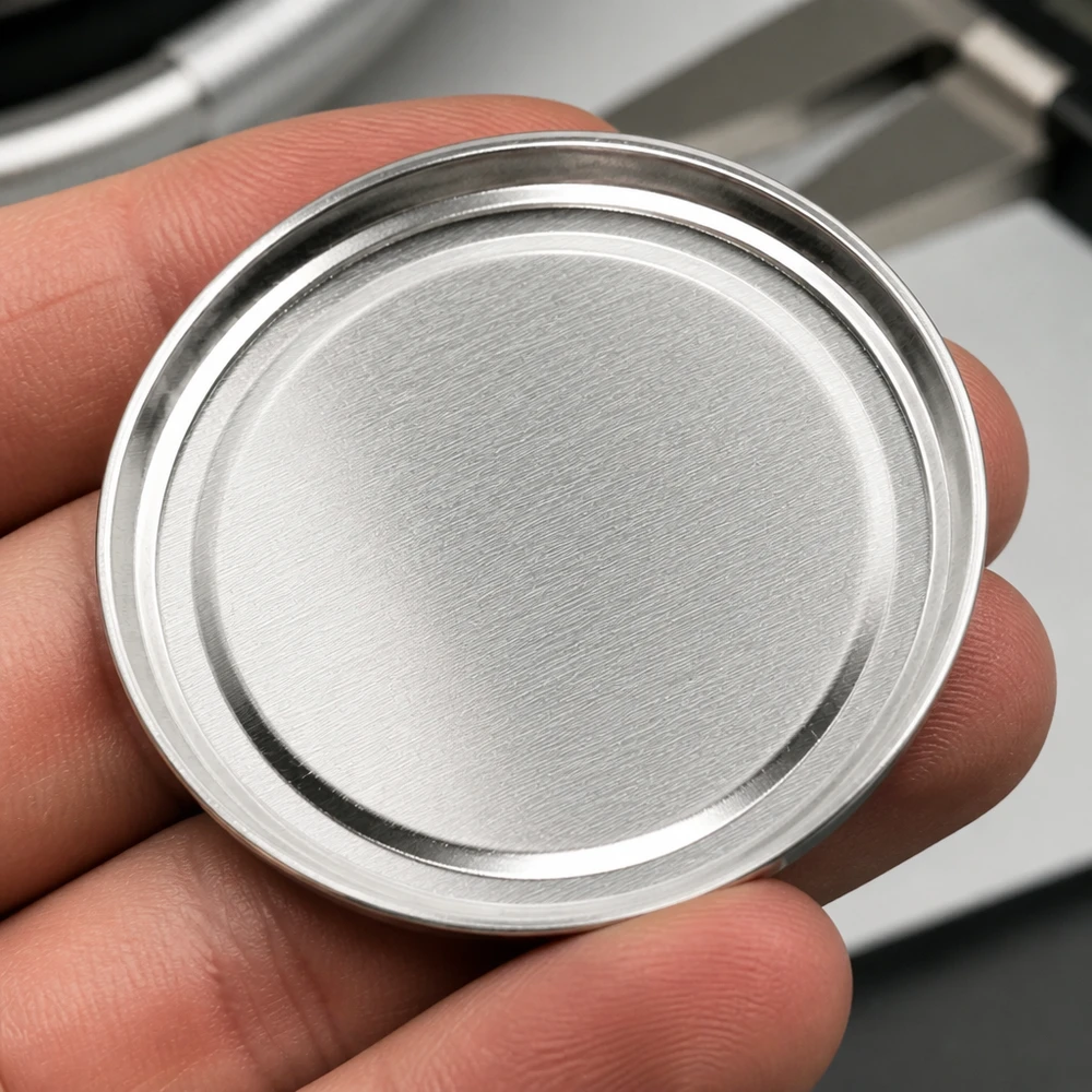 66mm BasicSeal TO66 Einmachdeckel Silber aus Stahl für gewerbliche Abfüllung Großmengen Pacadura